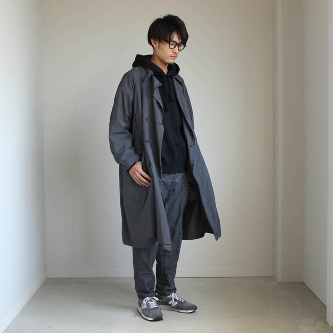 teatora device coat カーボングレー　3  デバイスコート