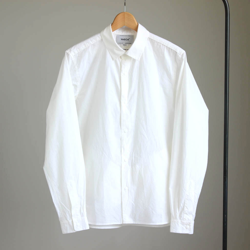 YAECA｜ヤエカ – 2016AW [Comfort Shirt – narrow #white(161110 MEN