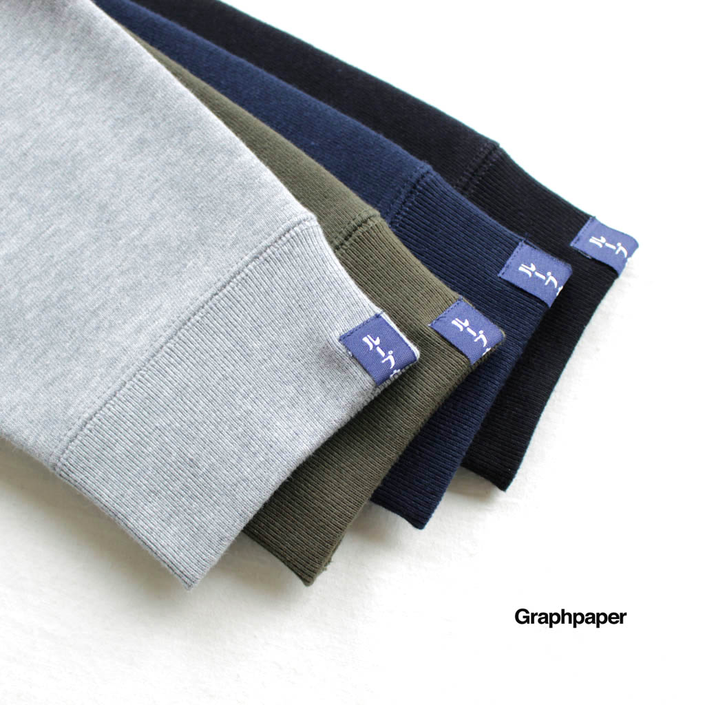 LOOPWHEELER for Graphpaper . 特別なスウェットを着ること。 – 着楽