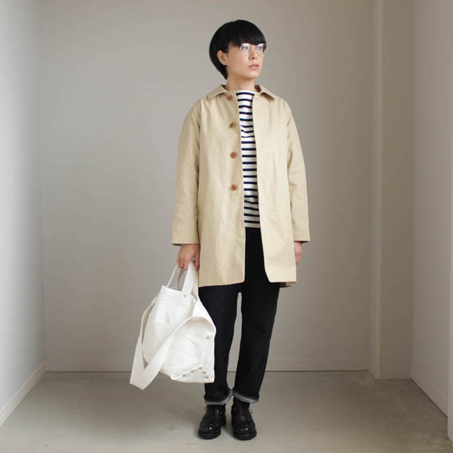 YAECAヤエカ SOUTIEN COLLAR COAT - SHORTステンカラーコート ショート【MCTA65936】