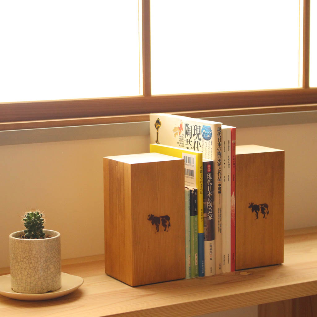 COW BOOKS｜カウブックス – [ Bookends – Tall [made by Landscape