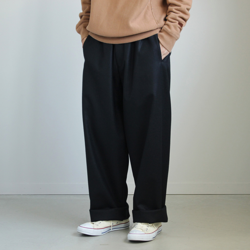 Graphpaper | グラフペーパー [ Flannel Night Pant #black ] – 着楽