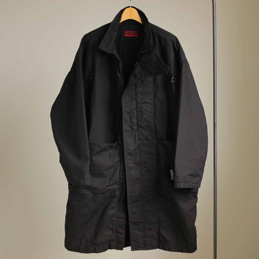 gourmet jeans | グルメジーンズ [ COAT #black ] – 着楽（チャクラ