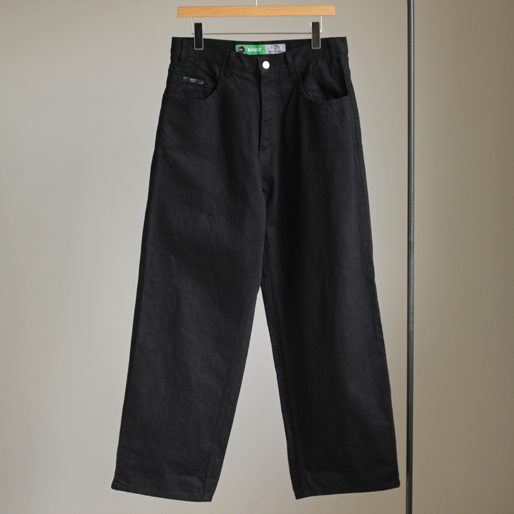 gourmet jeans | グルメジーンズ [ TYPE-01 / BAGGY #black denim