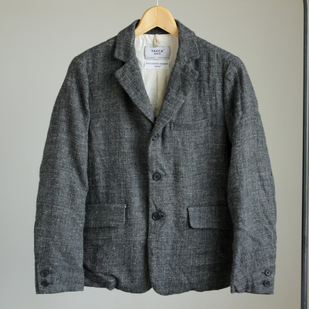 YAECA | ヤエカ [ 3B Washed Work Jacket #gray ] – 着楽（チャクラ