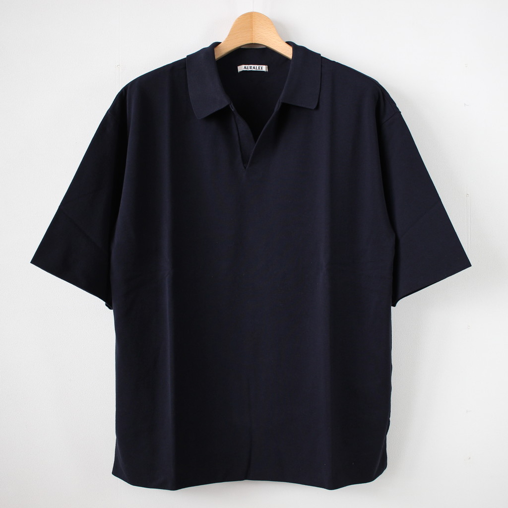 AURALEE | オーラリー [ HIGH GAUGE PIQUE DOUBLE CLOTH SKIPPER POLO 