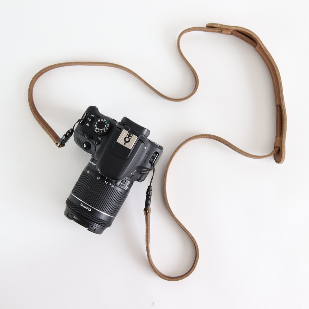 Hender Scheme / camera strap brown-