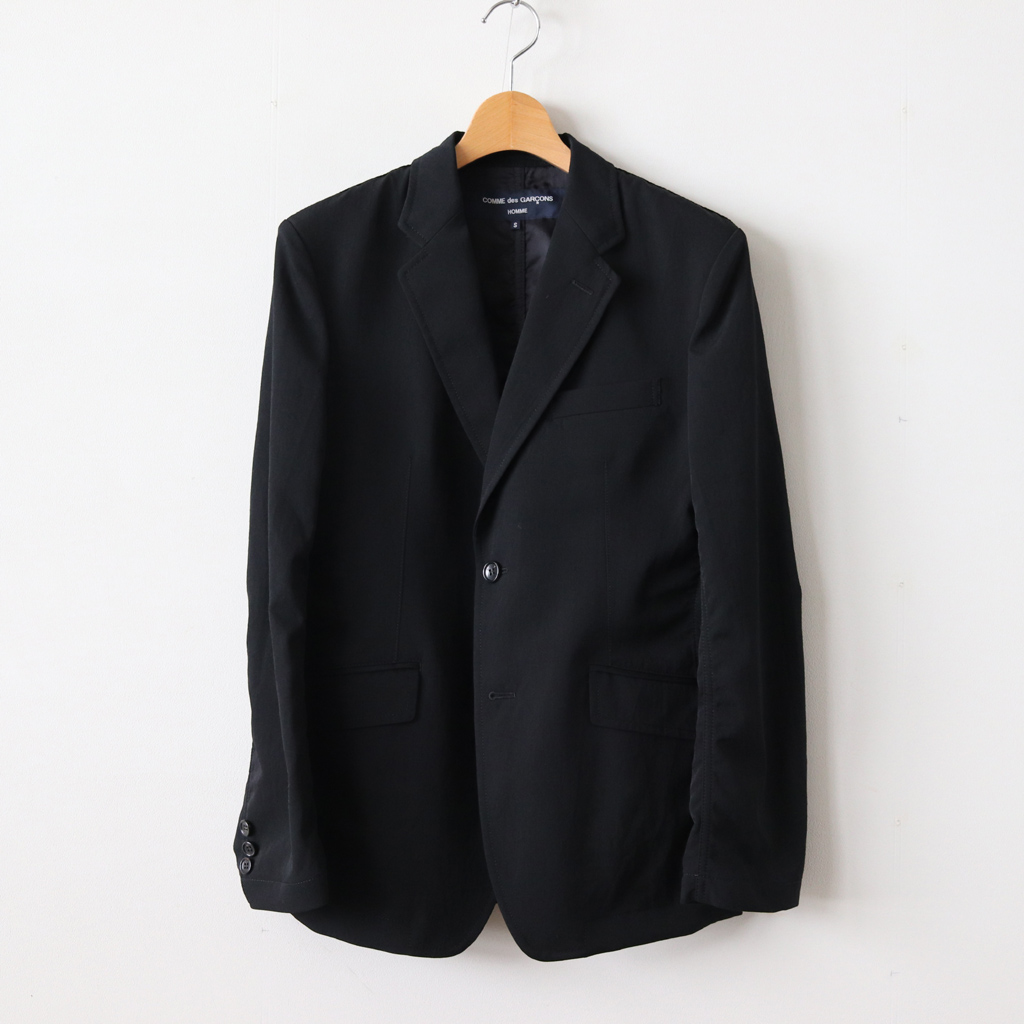 COMME des GARCONS HOMME◇ウールギャバ2Bジャケット/テーラード 