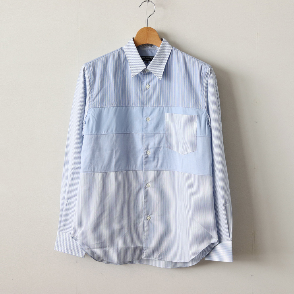 COMME des GARCONS SHIRT パッチワークブラウス/...+palazzotoledo