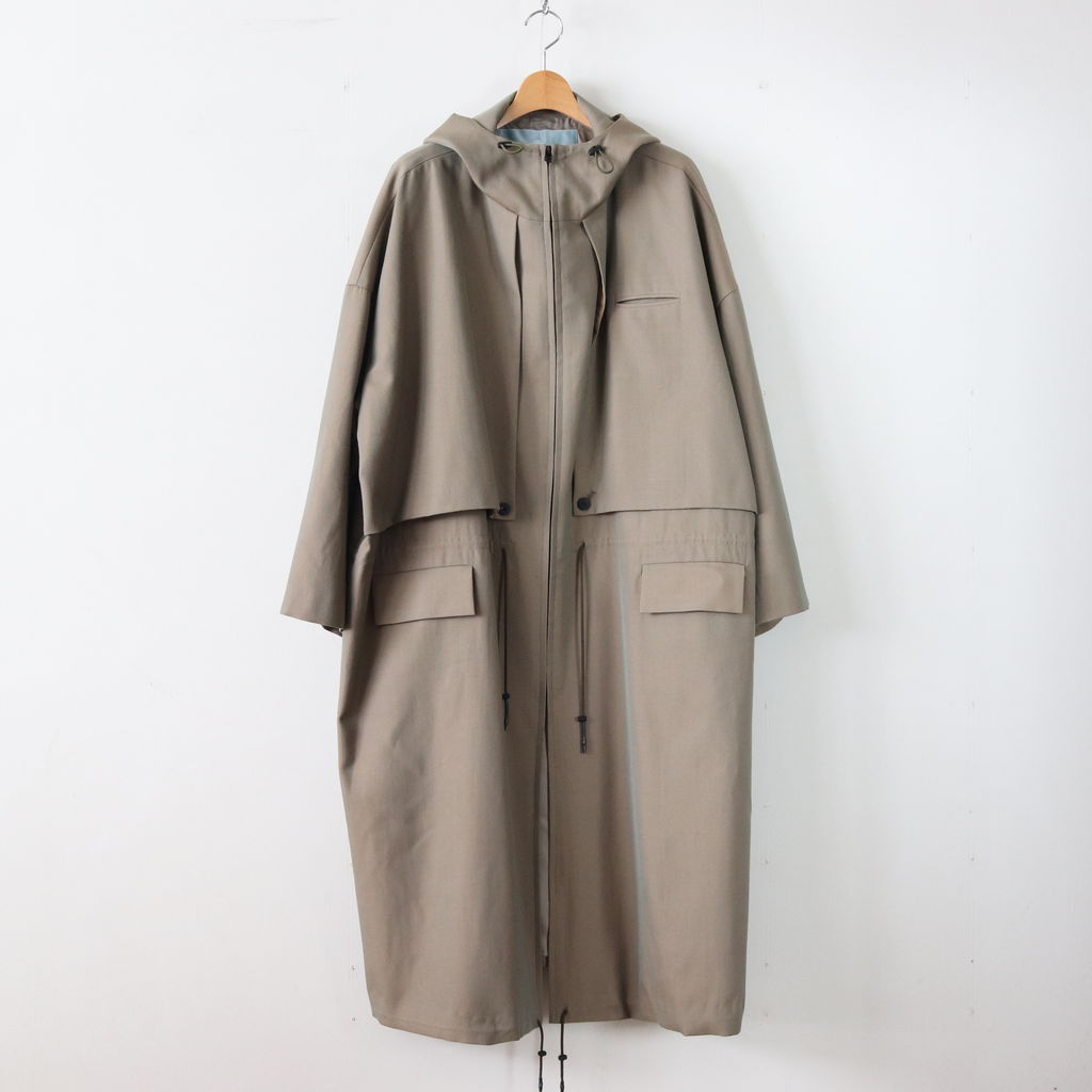 Dulcamara | ドゥルカマラ [ よそいきBIGフラップロングCT #KHAKI ...