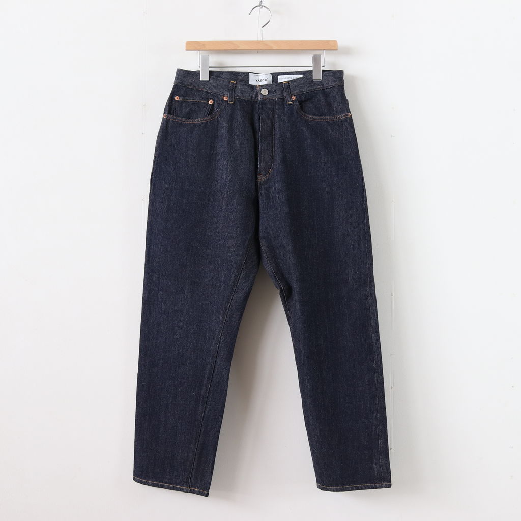 YAECA | ヤエカ [ DENIM PANTS WIDE TAPERED #INDIGO [10-12W] ] – 着