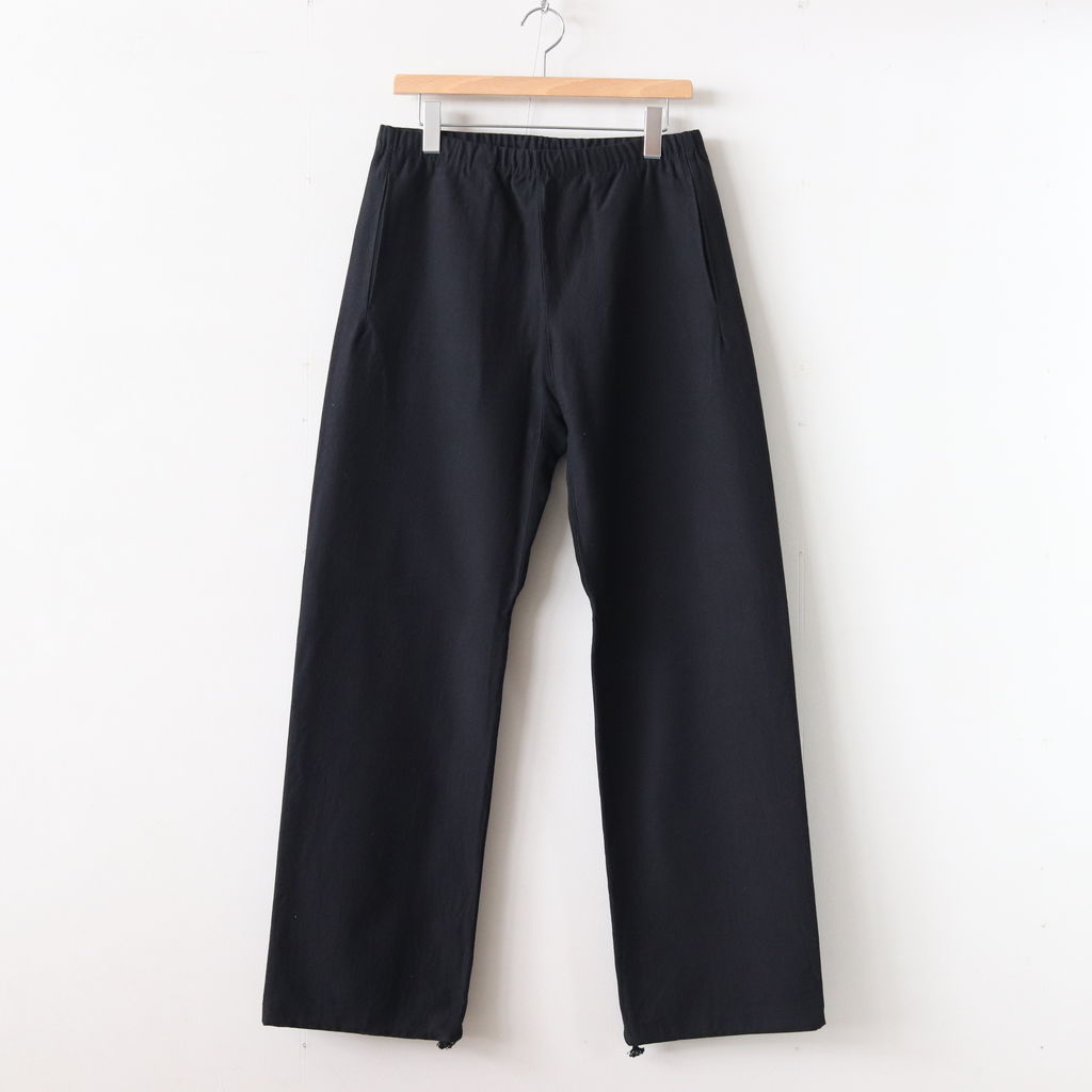 AURALEE | オーラリー [ STAND-UP WIDE PANTS #BLACK [A9SP02SU