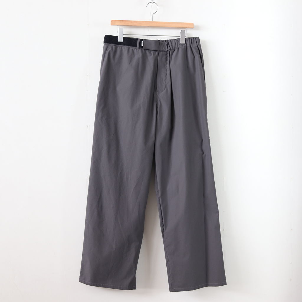 Graphpaper | グラフペーパー [ TYPEWRITER WIDE COOK PANTS #GRAY