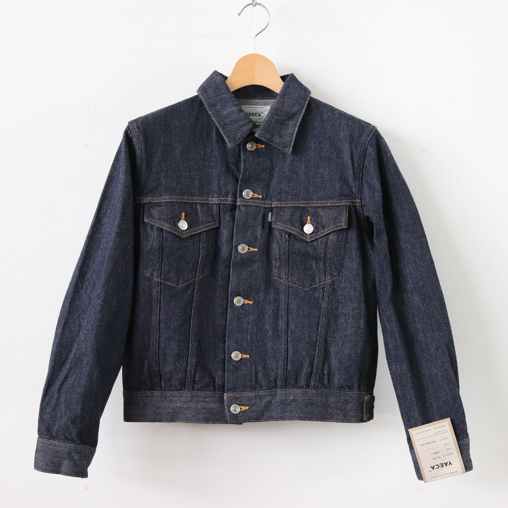 YAECA | ヤエカ [ DENIM JACKET #INDIGO [18-12W] ] – 着楽（チャクラ