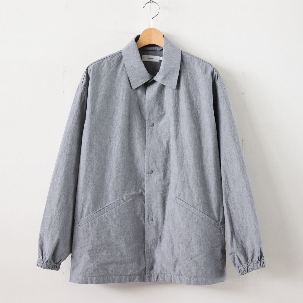 Graphpaper | グラフペーパー [ TYPEWRITER COACH JACKET #L.GRAY 