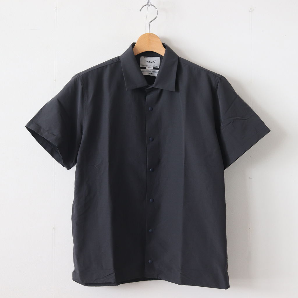 YAECA | ヤエカ [ 60/40 CLOTH SHIRT S/S #D.NAVY [19140] ] – 着楽