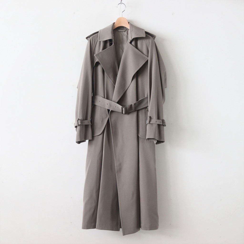 auralee 19aw BIG TRENCH COAT