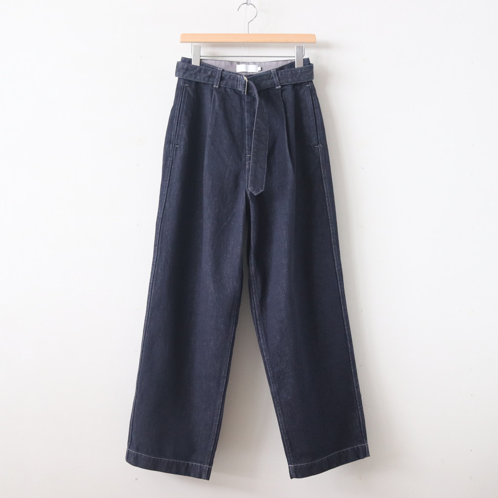 ポイント5倍 graphpaper Colorfast Denim Belted Pants - 通販 - www