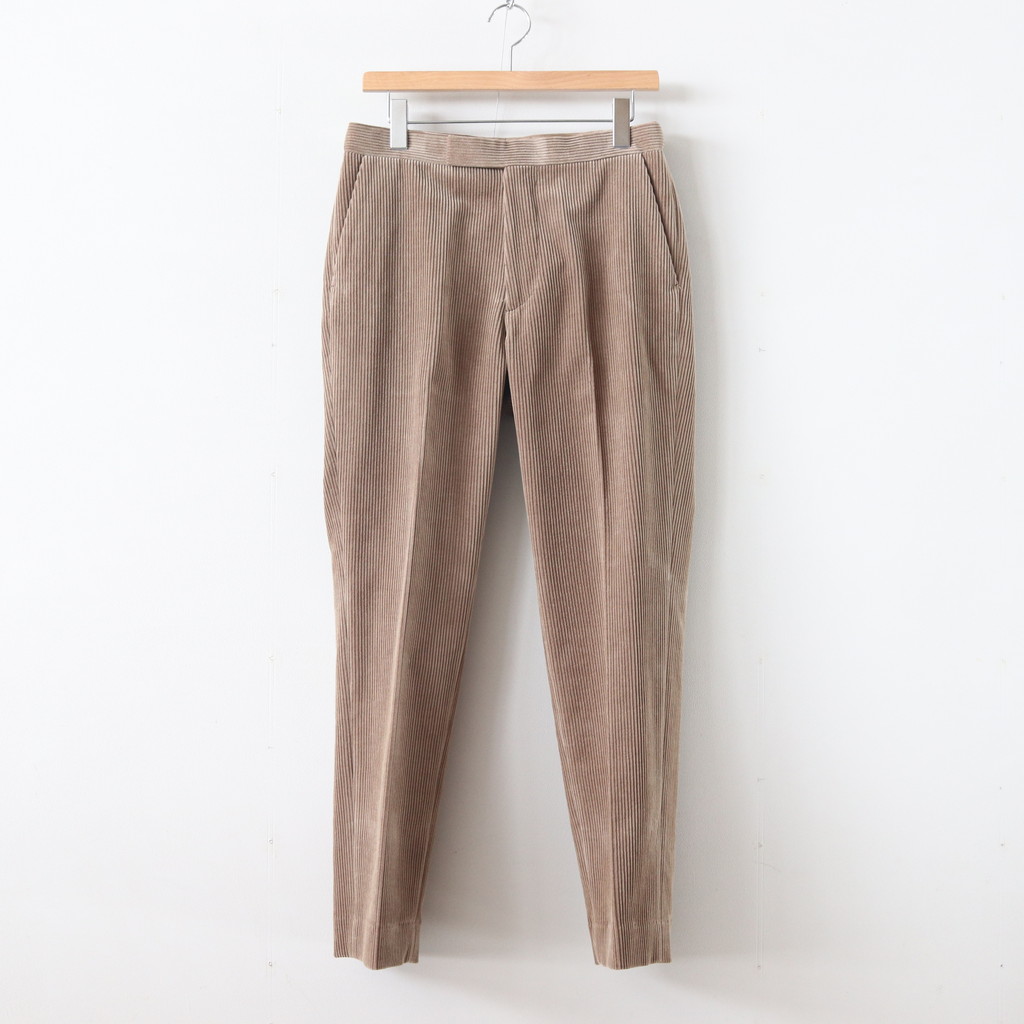 AURALEE WASHED CORDUROY TAPERED SLACKS | fleettracktz.com