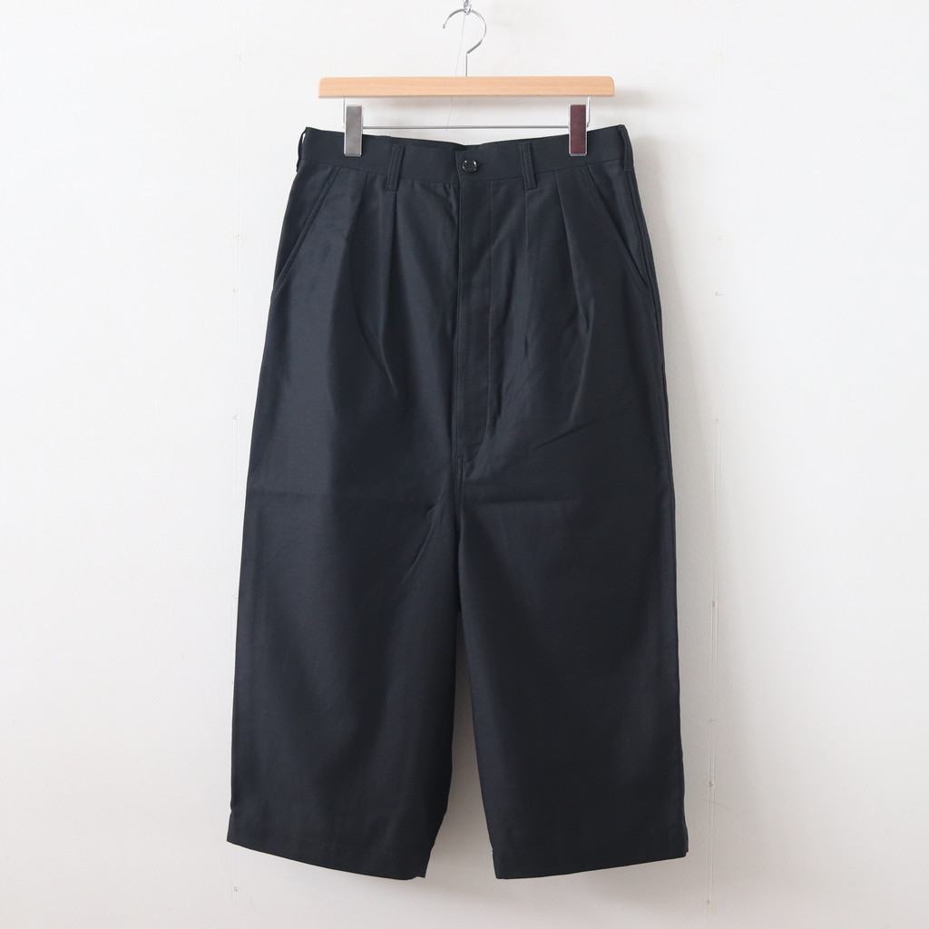 comme des garcon homme バックサテン 2タックパンツ | vppupin.rs