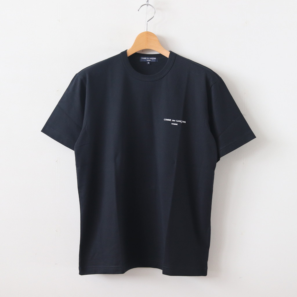 COMME des GARCONS HOMME | コム デ ギャルソン オム [ 綿天竺製品プリント Tシャツ #BLACK [HD