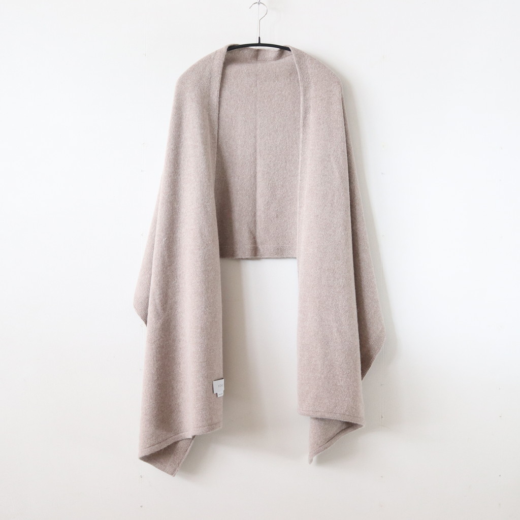 YOKE | ヨーク [ ALPACA WOOL LONG STOLE #BEIGE [YK19AW0066A] ] – 着