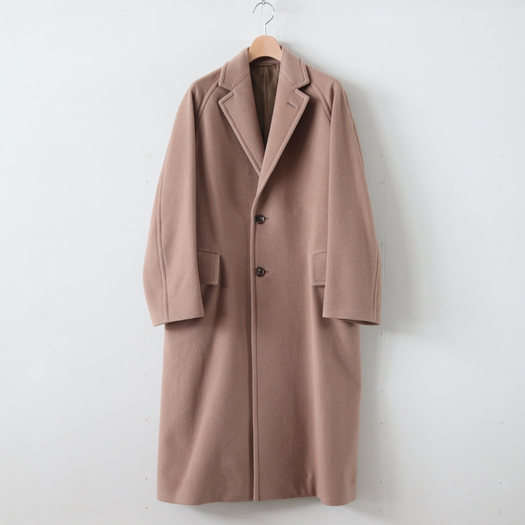 AURALEE | オーラリー [ CASHMERE WOOL MOSSER CHESTERFIELD COAT 