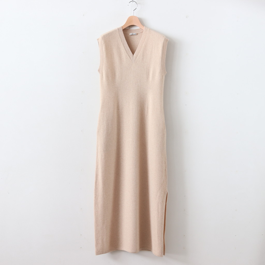 AURALEE | オーラリー [ BABY CASHMERE KNIT SLEEVELESS ONE-PIECE