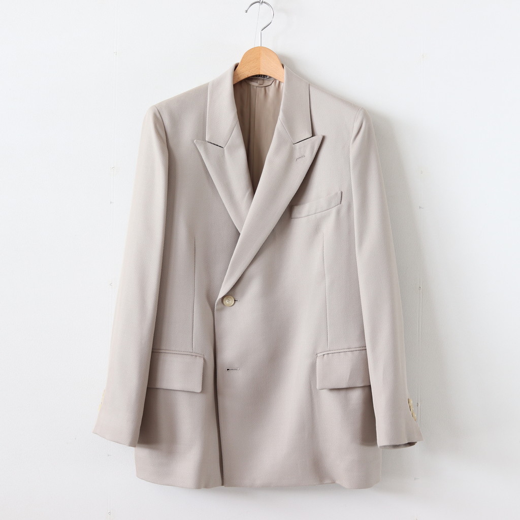 AURALEE | オーラリー [ WOOL KID MOHAIR KERSEY JACKET #BEIGE [A20SJ02MK] ] –  着楽（チャクラ/ciacura）