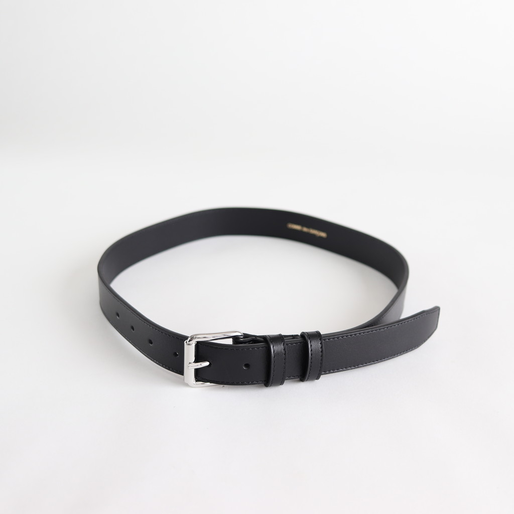 よろしくお願いいたしますcomme des garcons leather belt - ベルト