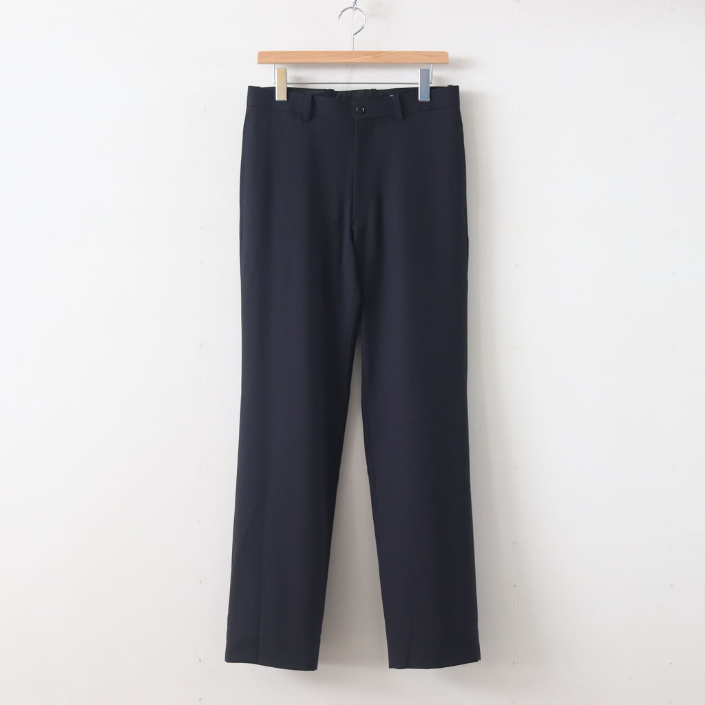 AURALEE | オーラリー [ HARD TWIST WOOL DOBBY SLACKS #DARK NAVY ...