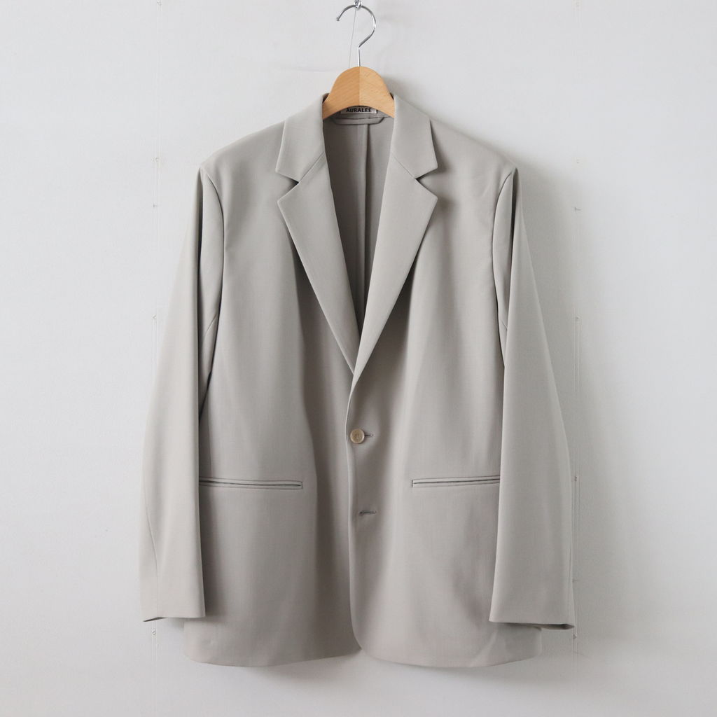 HARD TWIST WOOL DOBBY JACKET