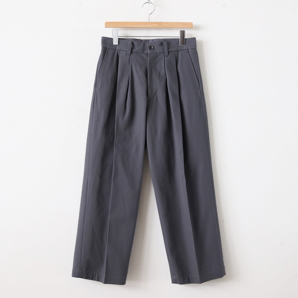stein WIDE STRAIGHT TROUSERS ST.130-