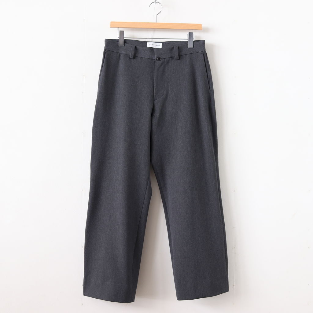 YAECA | ヤエカ [ 2WAY PANTS WIDE STRAIGHT #C.GRAY [50607] ] – 着楽