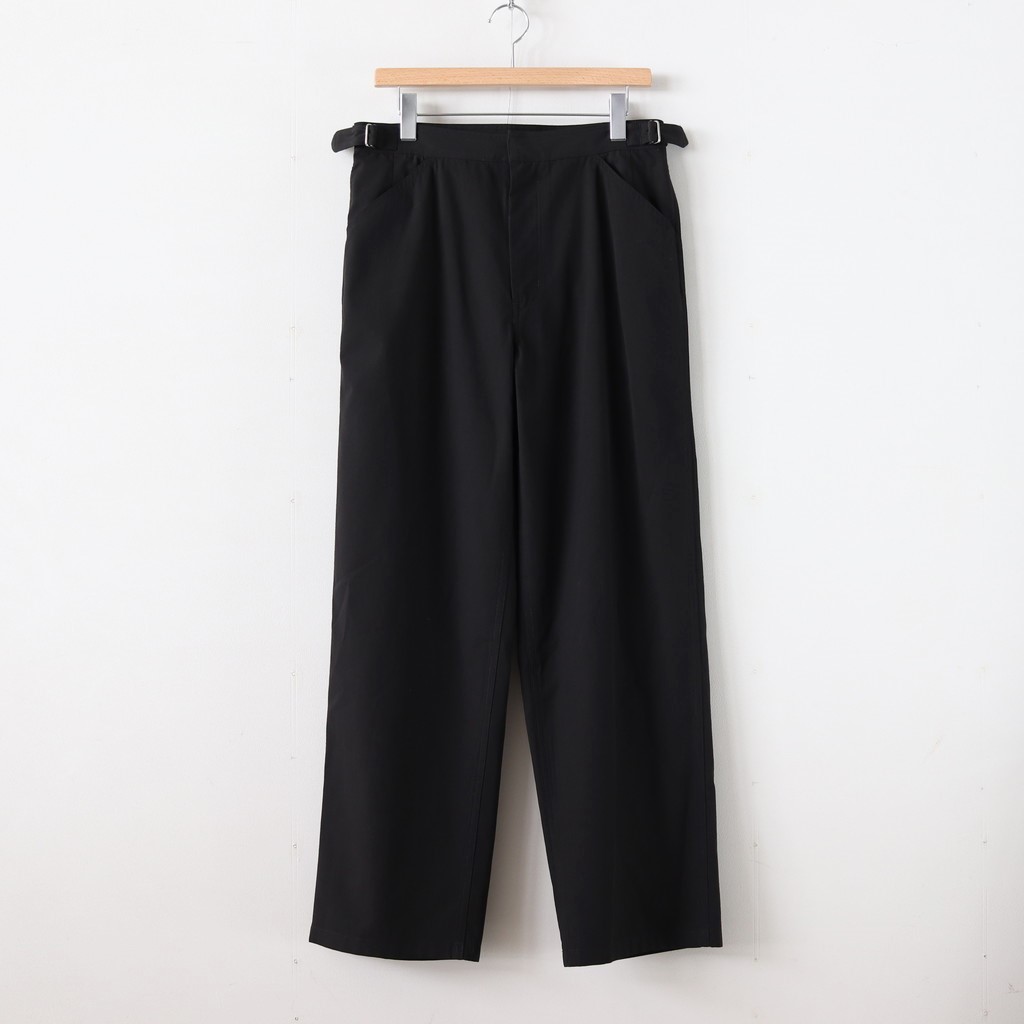 AURALEE | オーラリー [ FINX HARD TWIST GABARDINE PANTS #BLACK [A20SP02FB] ] –  着楽（チャクラ/ciacura）