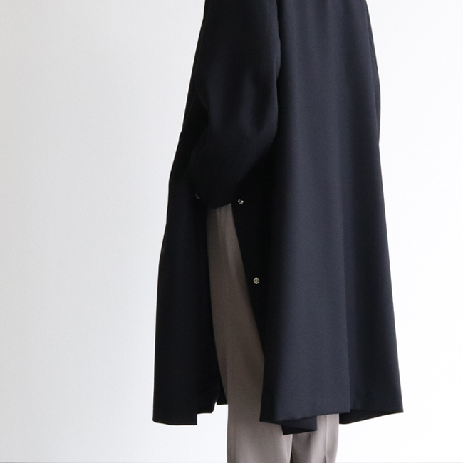 20AW The CLASIK BAL COLLAR PONCHO