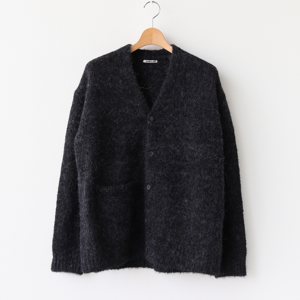 AURALEE | オーラリー [ ALPACA WOOL SUPER LIGHT KNIT BIG CARDIGAN ...