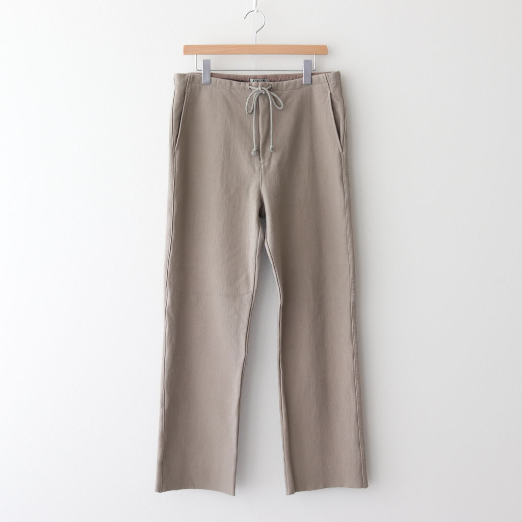 auralee SUPER MILLED SWEAT PANTS 4