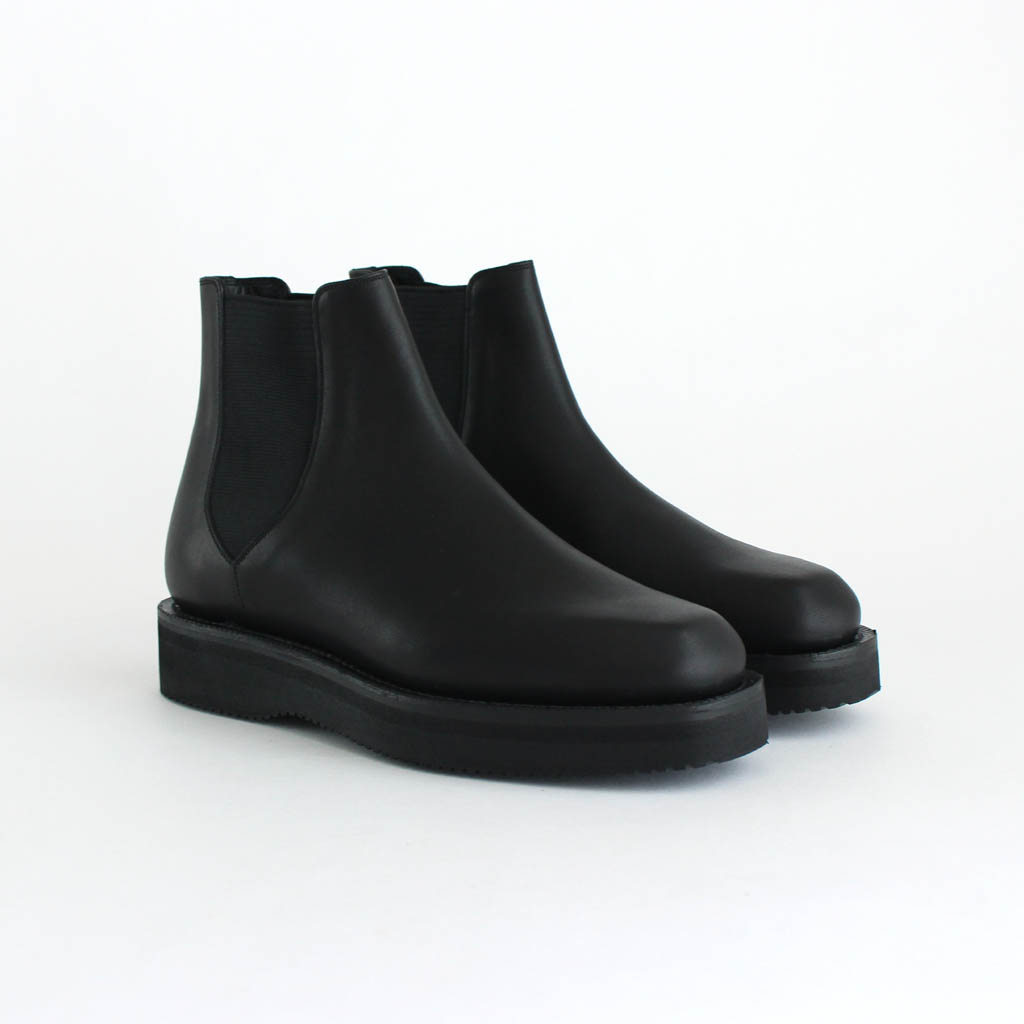 新品未使用 23.5 AURALEE LEATHER SQUARE BOOTS