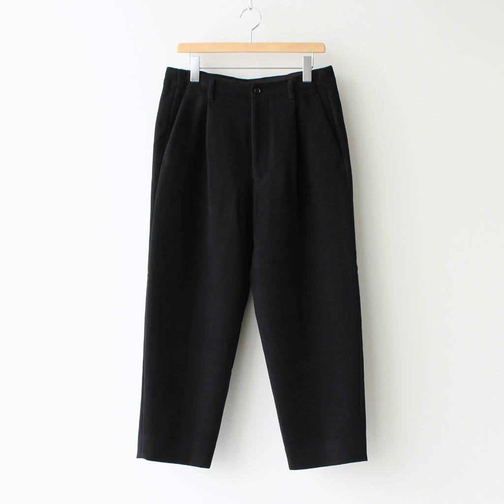 Graphpaper | グラフペーパー [ DOUBLE CLOTH MOLESKIN TROUSER #BLACK