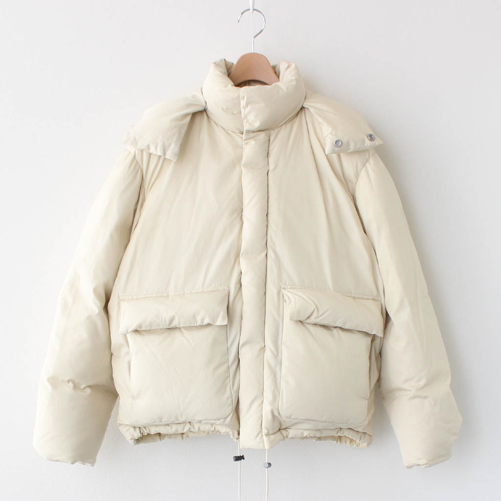 AURALEE | オーラリー [ SUVIN HIGH COUNT CLOTH DOWN JACKET #IVORY 