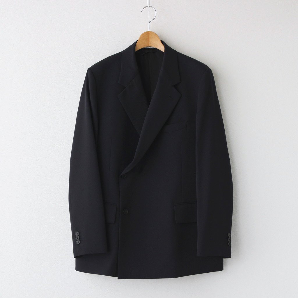 AURALEE | オーラリー [ LIGHT WOOL MAX GABARDINE DOUBLE JACKET 