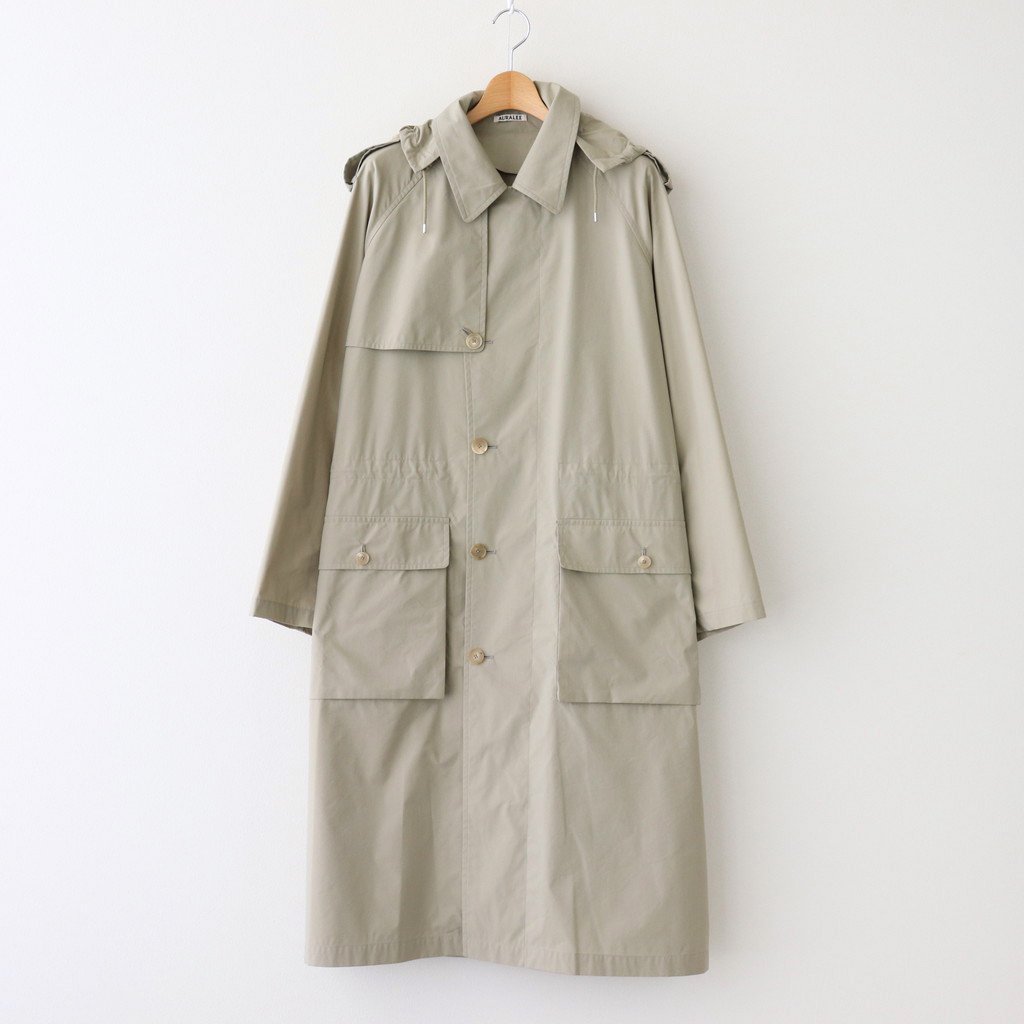 AURALEE Nylon Chambray Field Coat オーラリー eva.gov.co