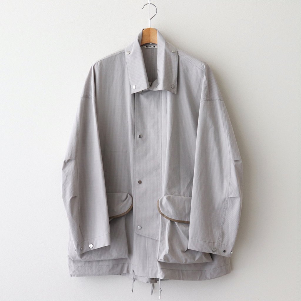 在庫限定品オーラリー WASHED FINX RIPSTOP FATIGUE JACKET ジャケット・アウター