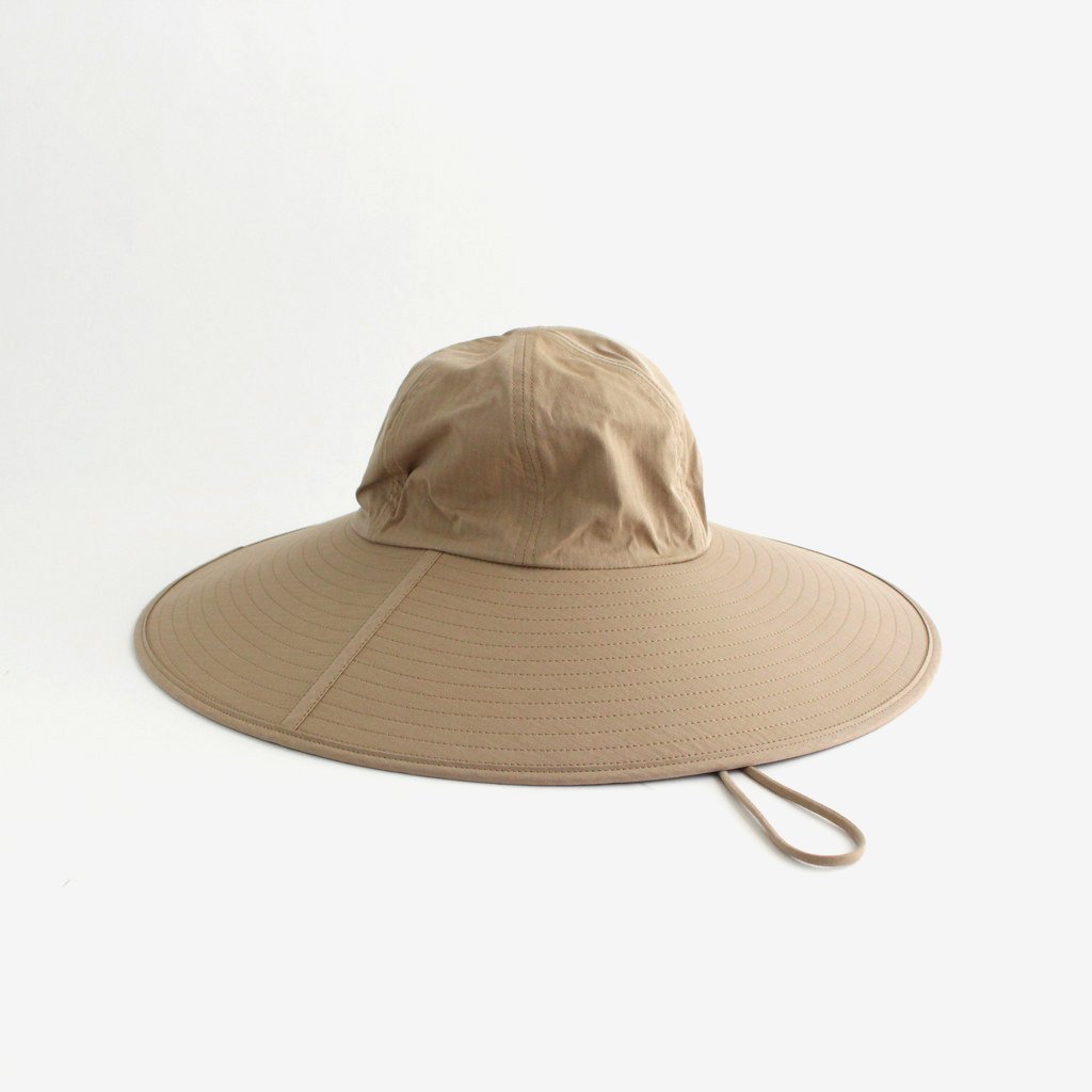 AURALEE | オーラリー [ WASHED FINX RIPSTOP CHAMBRAY SUN HAT MADE 