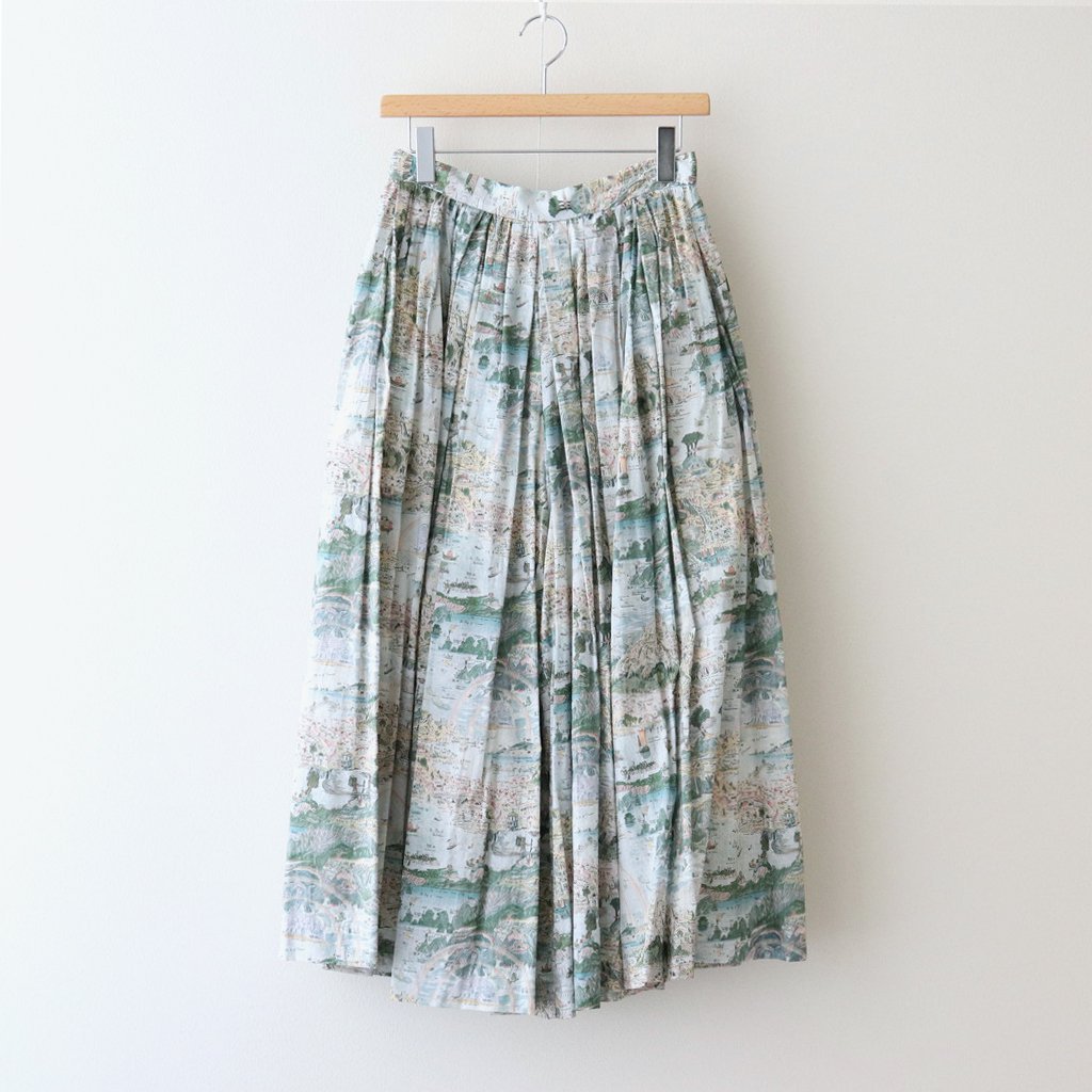 YAECA | ヤエカ [ TUCK CULOTTE #STORY ISLAND [91633] ] – 着楽