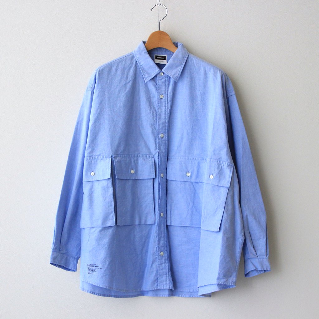 FreshService | フレッシュサービス [ OXFORD FLAP POCKET L/S SHIRT