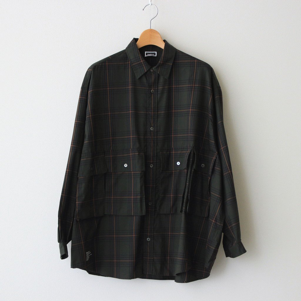 FreshService | フレッシュサービス [ CHECK FLAP POCKET L/S SHIRT