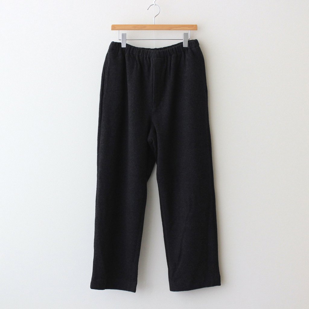 AURALEE | オーラリー [ CASHMERE WOOL BRUSHED JERSEY PANTS #TOP