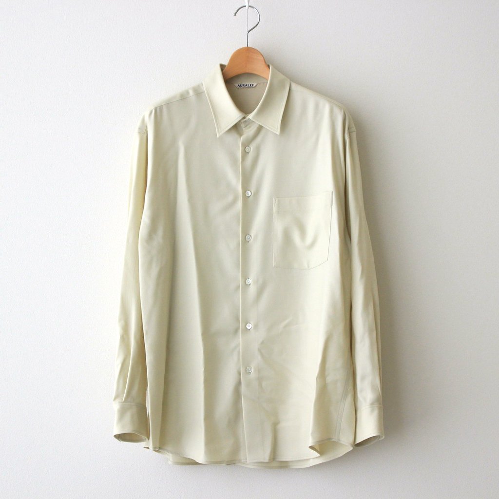 super light wool shirt ivory aulareeサイズ4CIOTA